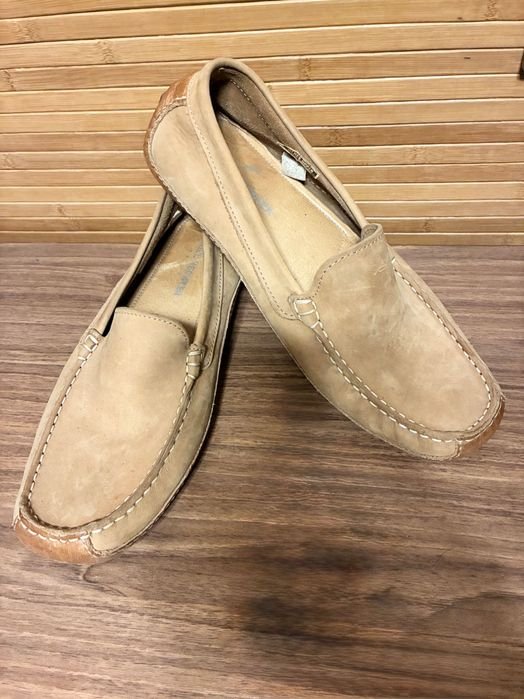 Мужские Daniel Hechter Мокасины Бежевый Нубук 43