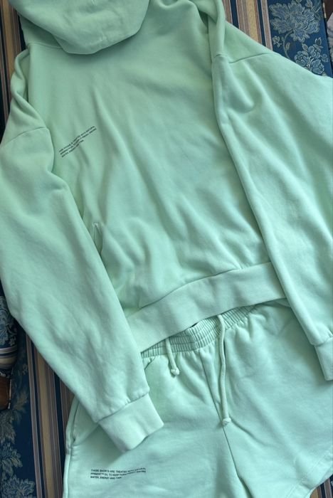 Женский Pangaia Спортивный костюм Зелёный Хлопок