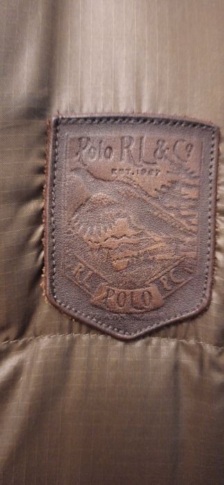 Мужская Ralph Lauren Зимняя Куртка Коричневая 38