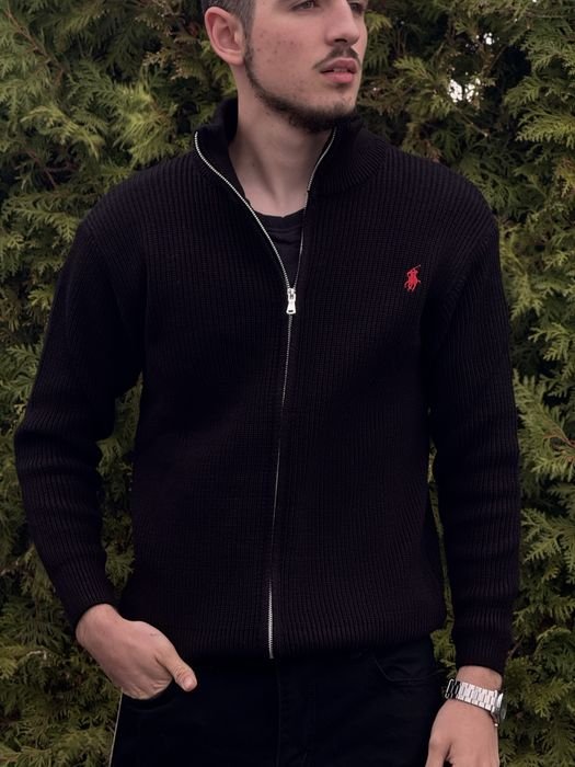 Uomo Ralph Lauren Cardigan Bianco Cotone