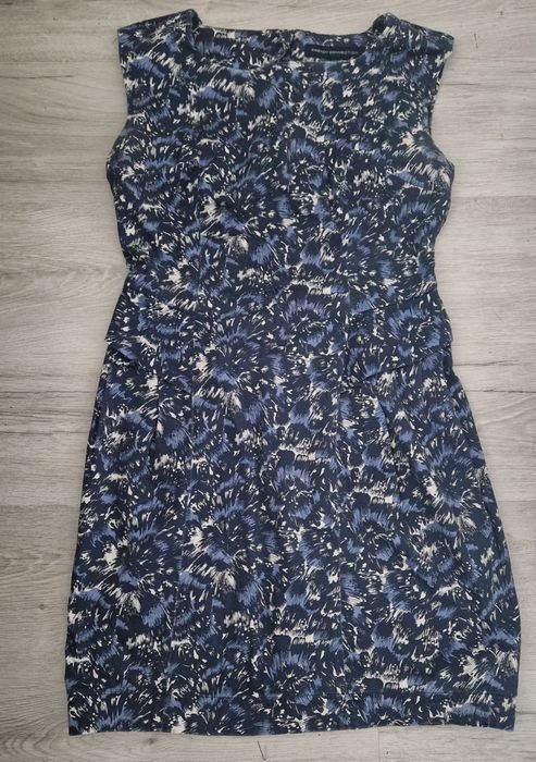 Женское Платье Різнокольоровий Бавовна 38