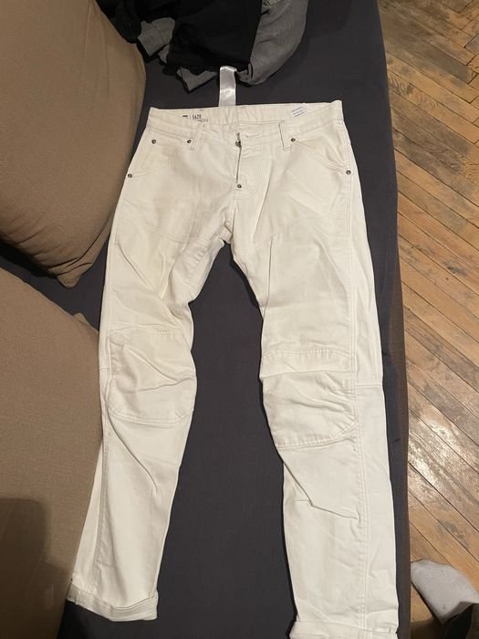 Donna G-star Raw Jeans Bianco 36