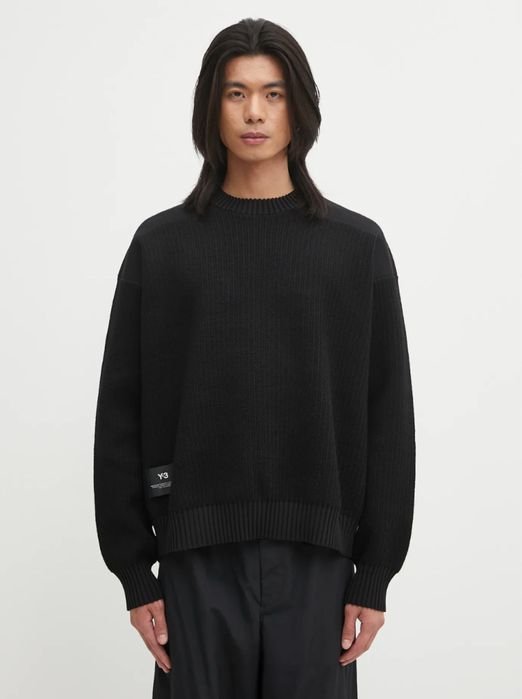 Мужской Y-3 Свитер Чёрный 38