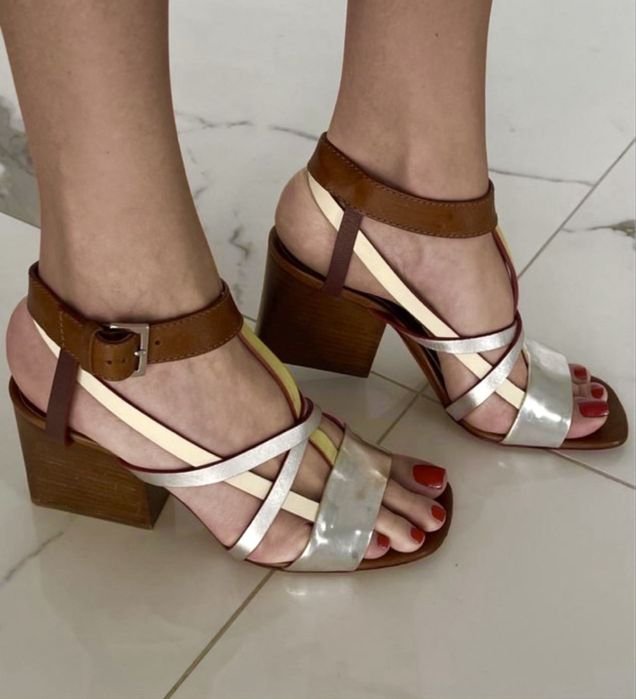 Женские Missoni Босоножки Різнокольоровий Шкіра 37