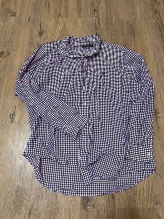 Мужской Ralph Lauren Рубашка Фиолетовая