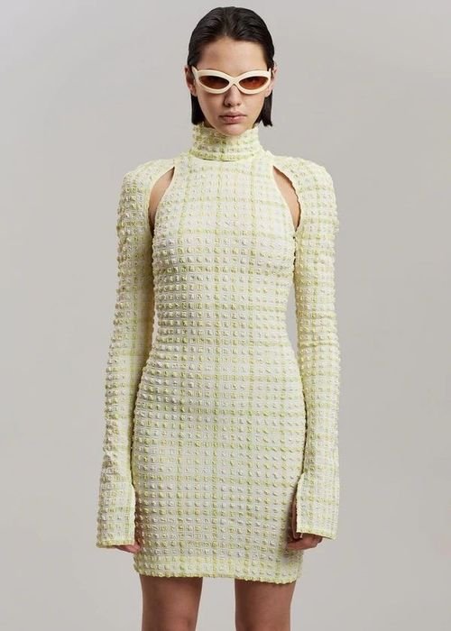 Женский Nanushka Платье Зелёный