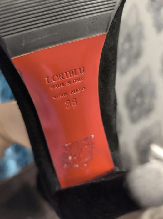 Женские Loriblu Сапоги Чёрные 38