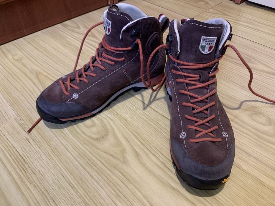 Herren Dolomite Stiefel Braun Wildleder 41.5
