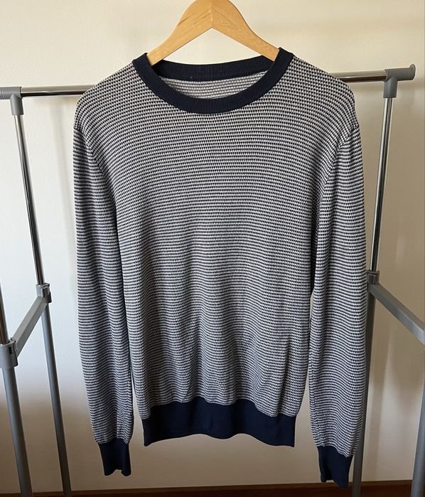 Herren Canali Pullover Beige Strick M-L
