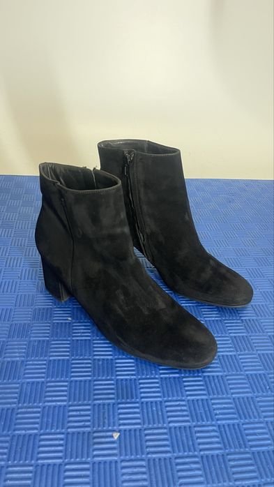 Женские Paul Green Сапоги Чёрные Замша 40.5