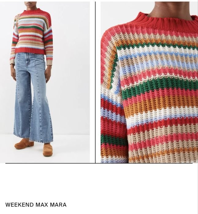 Женский Weekend Max Mara Светр Різнокольоровий 38