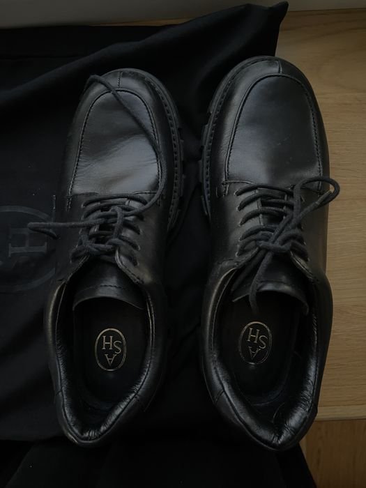 Women Ash Boots Black Leather 38