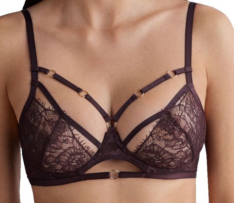 Femme Intimissimi Ensemble Lingerie Aubergine 80C