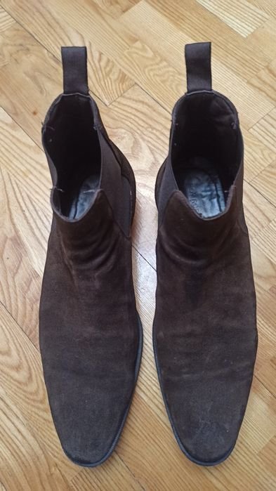 Женские Roy Robson Ботинки Коричневый Замша 43