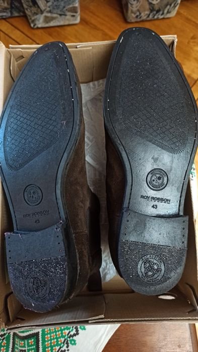 Женские Roy Robson Ботинки Коричневый Замша 43