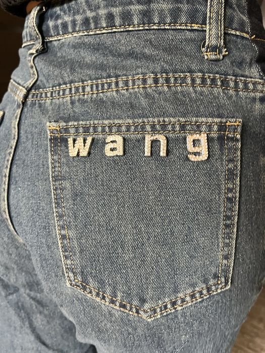 Женские Alexander Wang Джинсы Синие