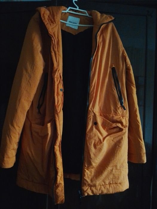 Uomo Lyle and Scott Giacca Arancione XS