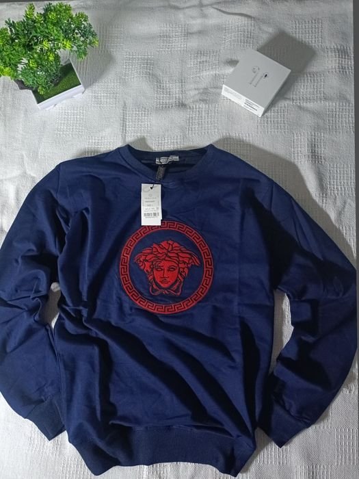 Herren Versace Pullover Schwarz Andere