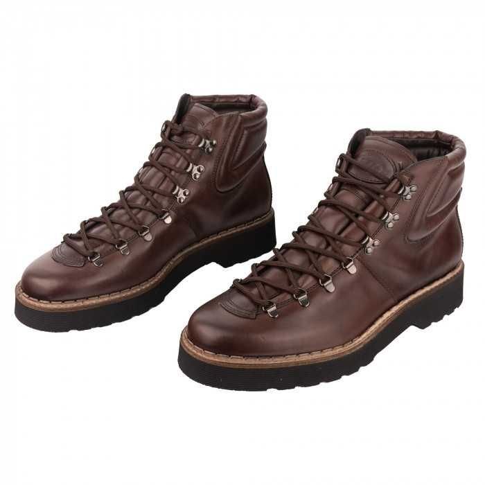 Мужские Tod's Черевики Коричневый Кожа 43