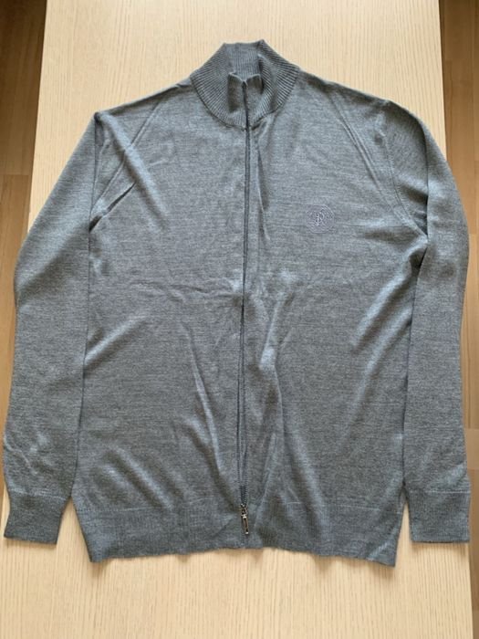 Мужской Stefano Ricci Светр Серый 44