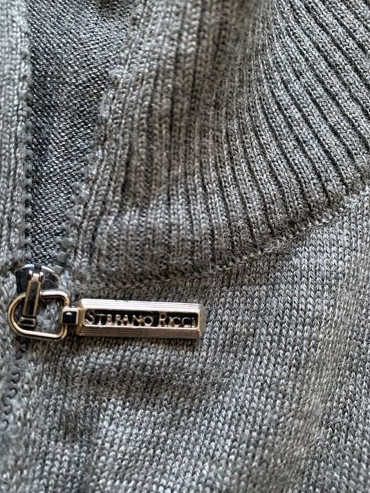 Мужской Stefano Ricci Светр Серый 44