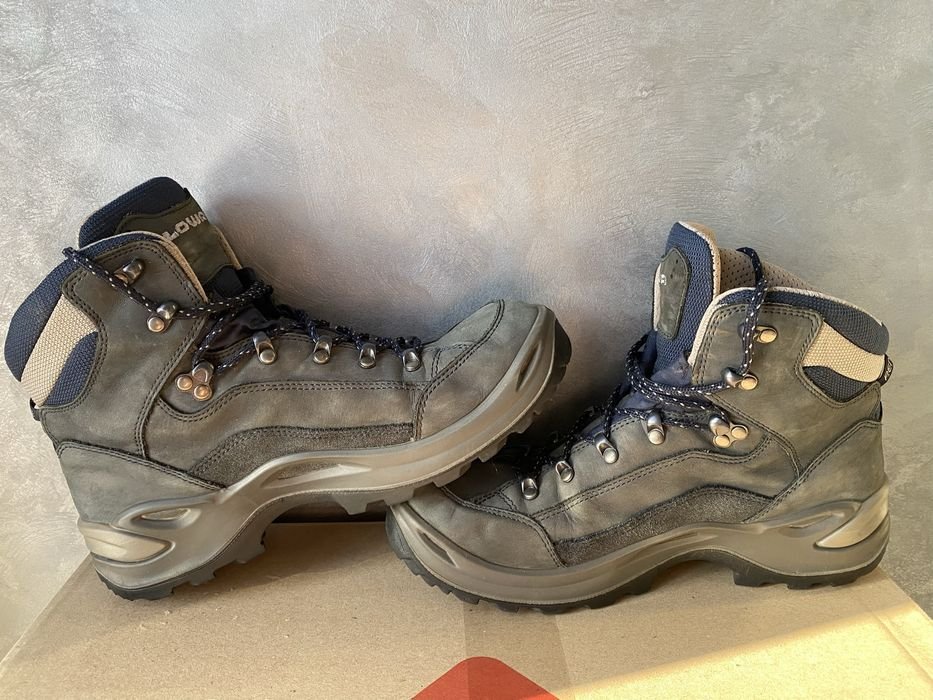Men LOWA Boots Multicolor Leather 42