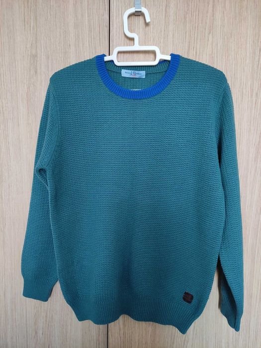 Мужской Harmont & Blaine Светр Зелёный Шерсть 38