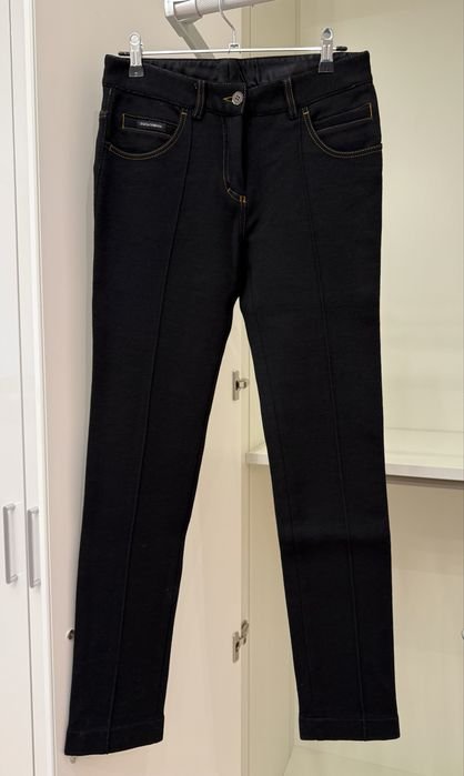 Uomo Dolce&Gabbana Pantaloni Neri Lana 40