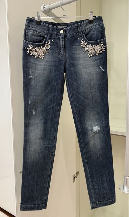Men Dolce&Gabbana Jeans Navy Denim 40