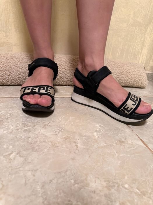 Femme Pepe Jeans Sandales Noires Autre 39