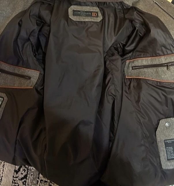 Homme Corneliani Manteau Marron