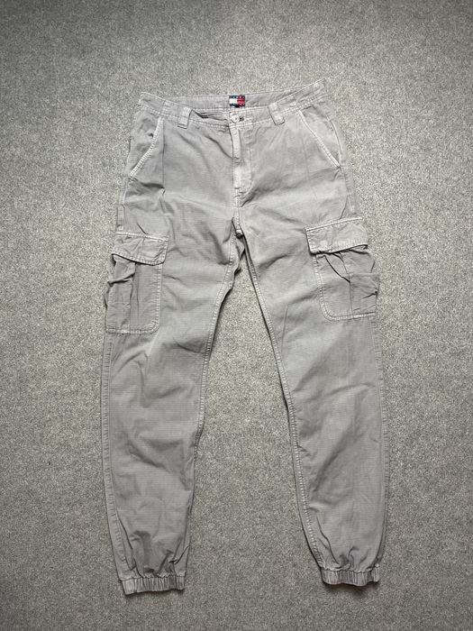 Uomo Tommy Jeans Pantaloni Cargo Grigio
