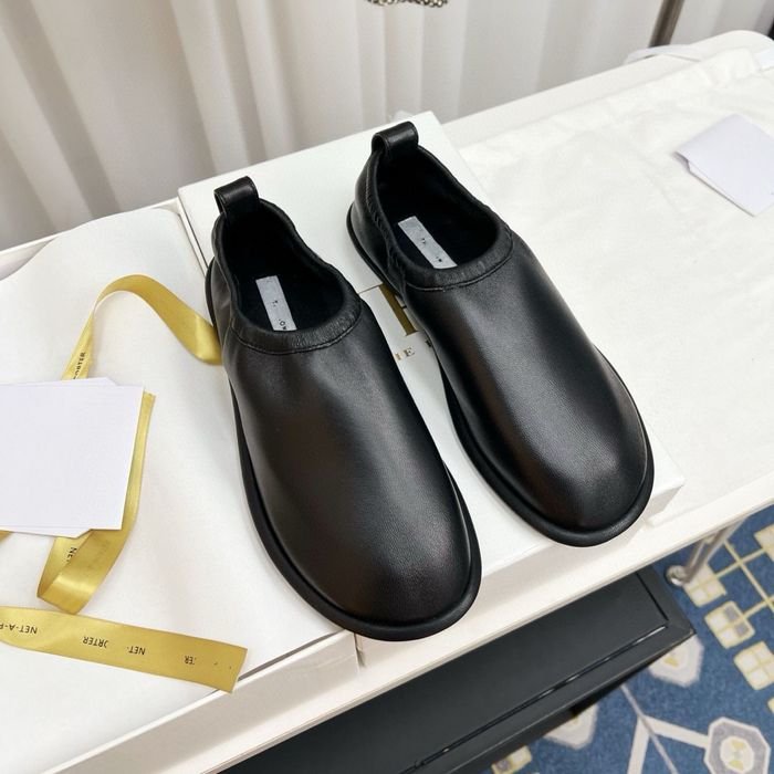 Donna The Row Mocassini Neri Pelle 38