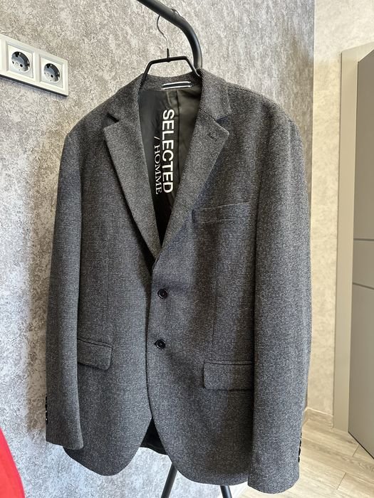 Homme Selected Homme Blazer Gris M-L