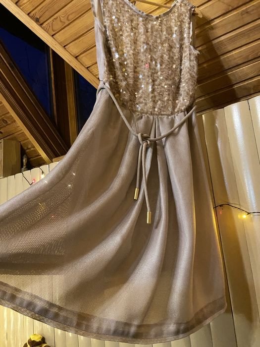 Женский Escada Сукня Бежевый Шелк 38