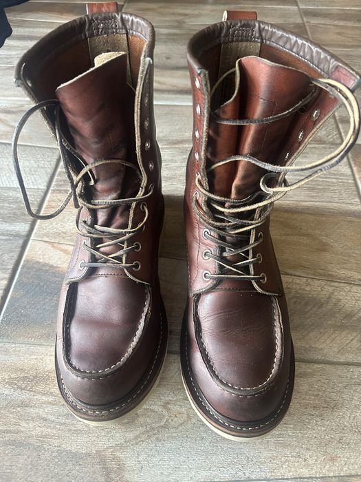 Men Red Wing Boots Red 9US