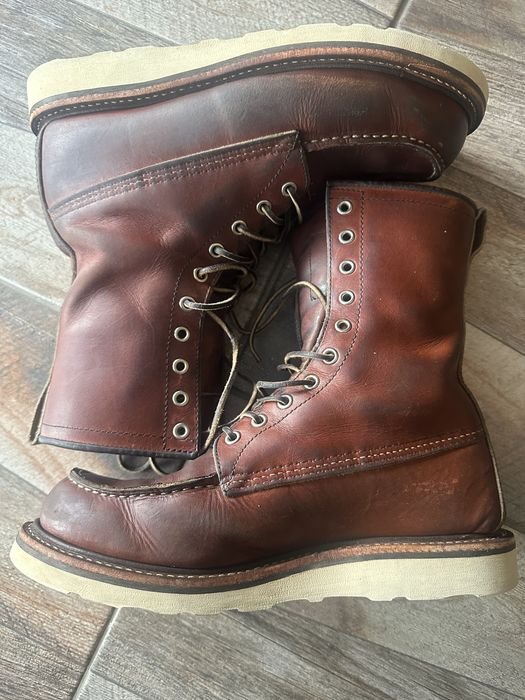 Men Red Wing Boots Red 9US