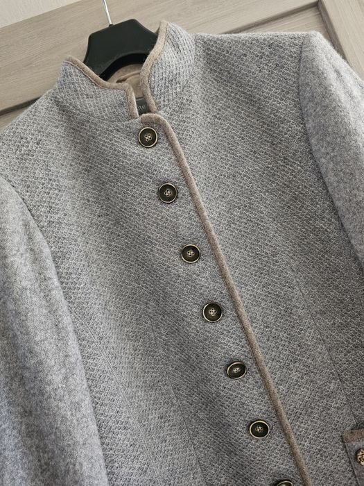 Женский White Label Пиджак Серый Шерсть 36