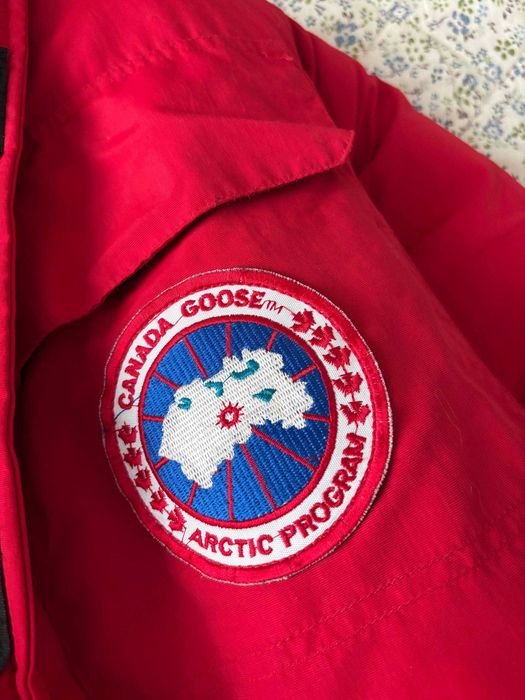 Мужской Canada Goose Куртка Красный 40