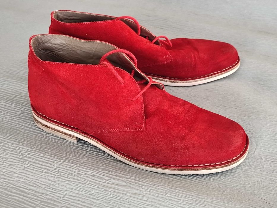 Мужские Joop! Ботинки Красные Замша 44