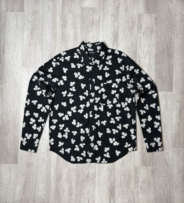 Мужской The Kooples Рубашка Чёрный Хлопок 38