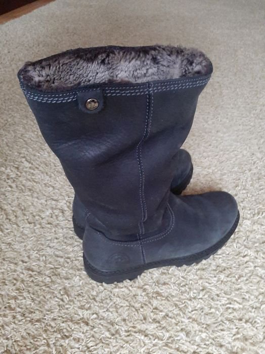 Men Panama Jack Boots Navy Nubuck 38