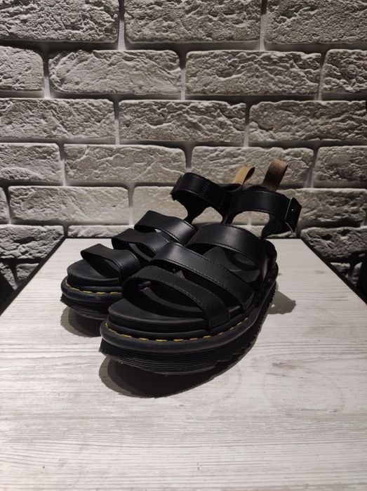 Donna Dr. Martens Sandali Neri Eco-pelle 39