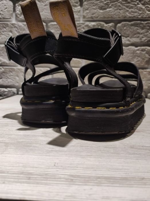 Donna Dr. Martens Sandali Neri Eco-pelle 39