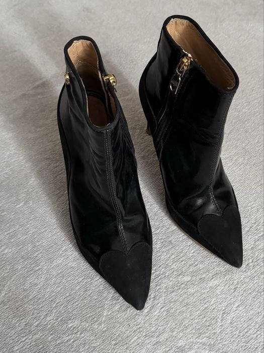 Женские Love Moschino Ботинки Чёрные 35