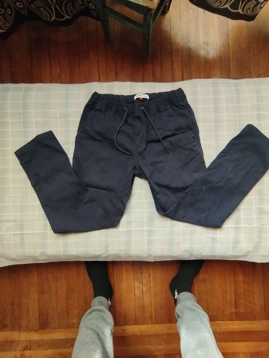 Мужской Tommy Jeans Штаны Тёмно-синий Другой