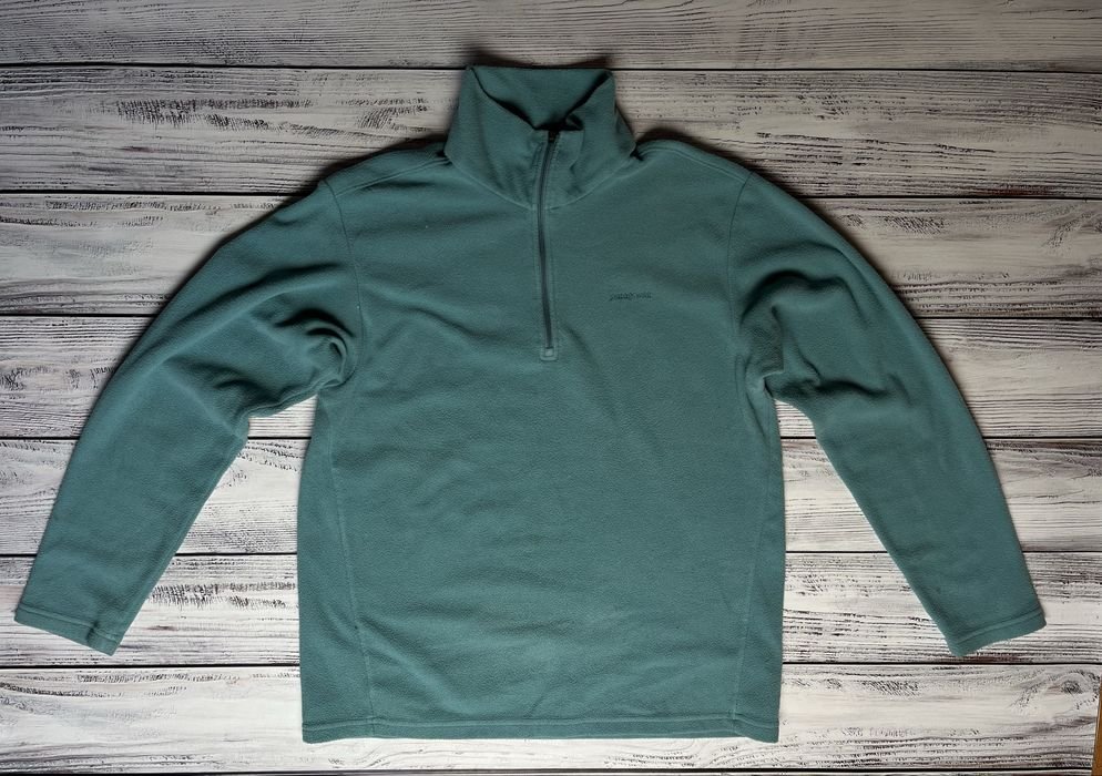 Uomo Patagonia Maglione Grigio Fleece 38