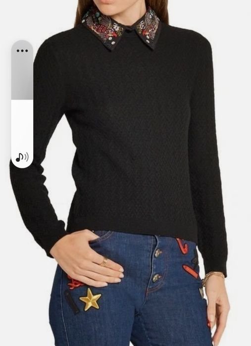 Женский Alice + Olivia Светр Чёрный 34