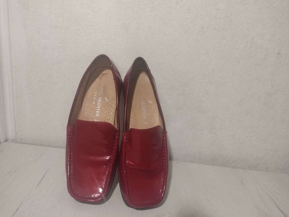 Женские Daniel Hechter Мокасины Красные Кожа 36.5