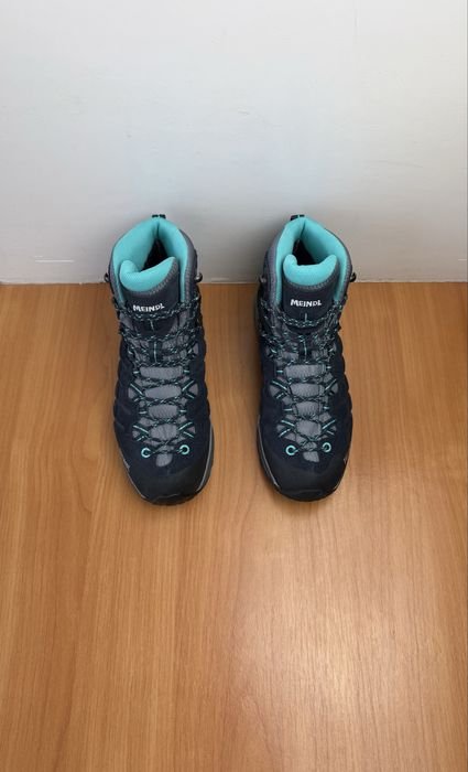 Homme Meindl Bottes Bleu Suède 40